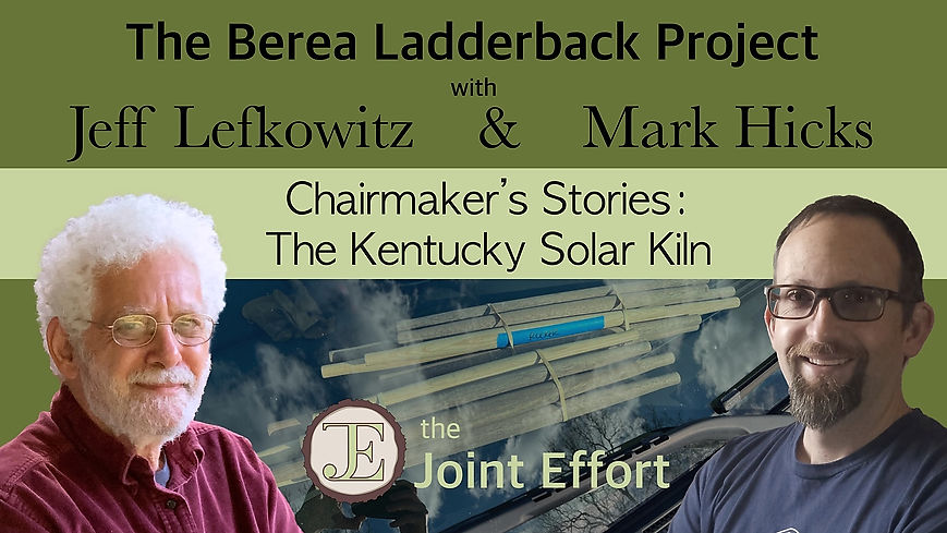 Chairmaker's Stories: The Kentucky Solar Kiln
